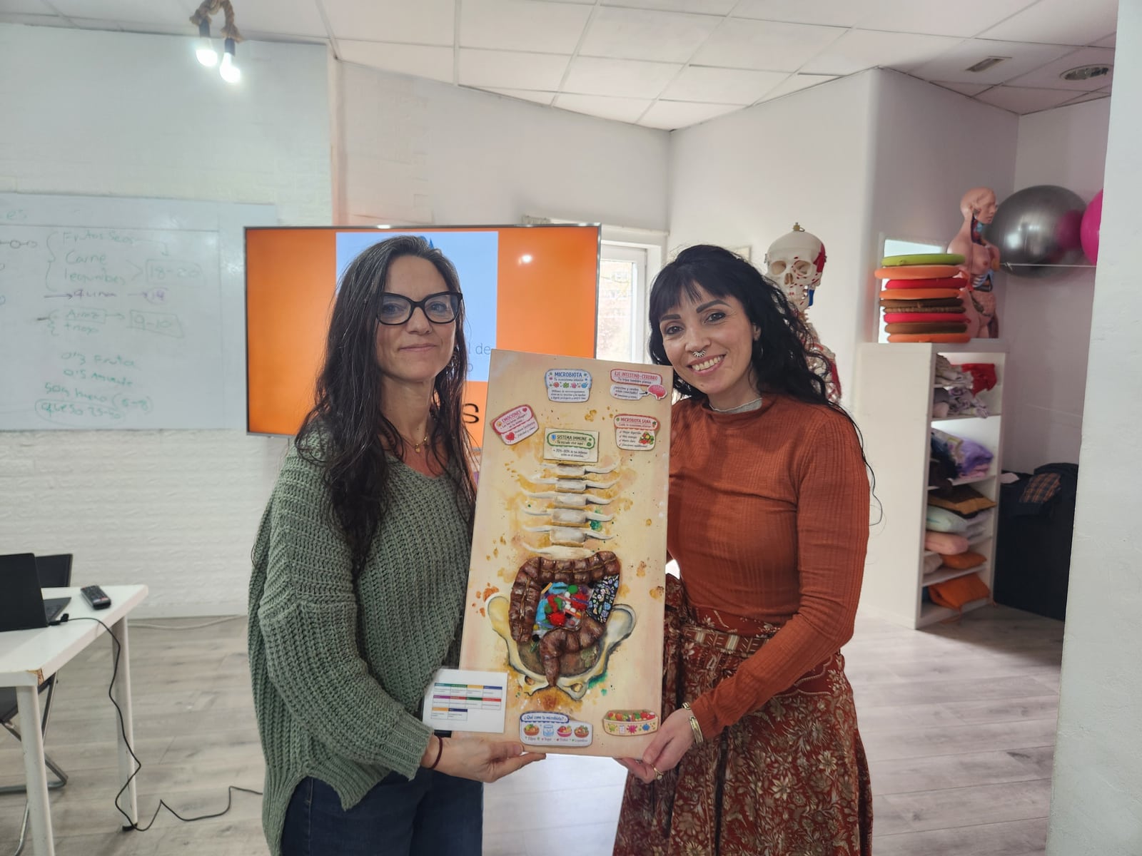Presentación de un trabajo sobre el aparato digestivo